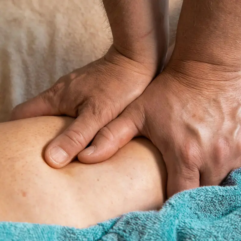 Therapeutic massage for relaxation and muscle relief, incorporating Traditional Chinese Medicine techniques